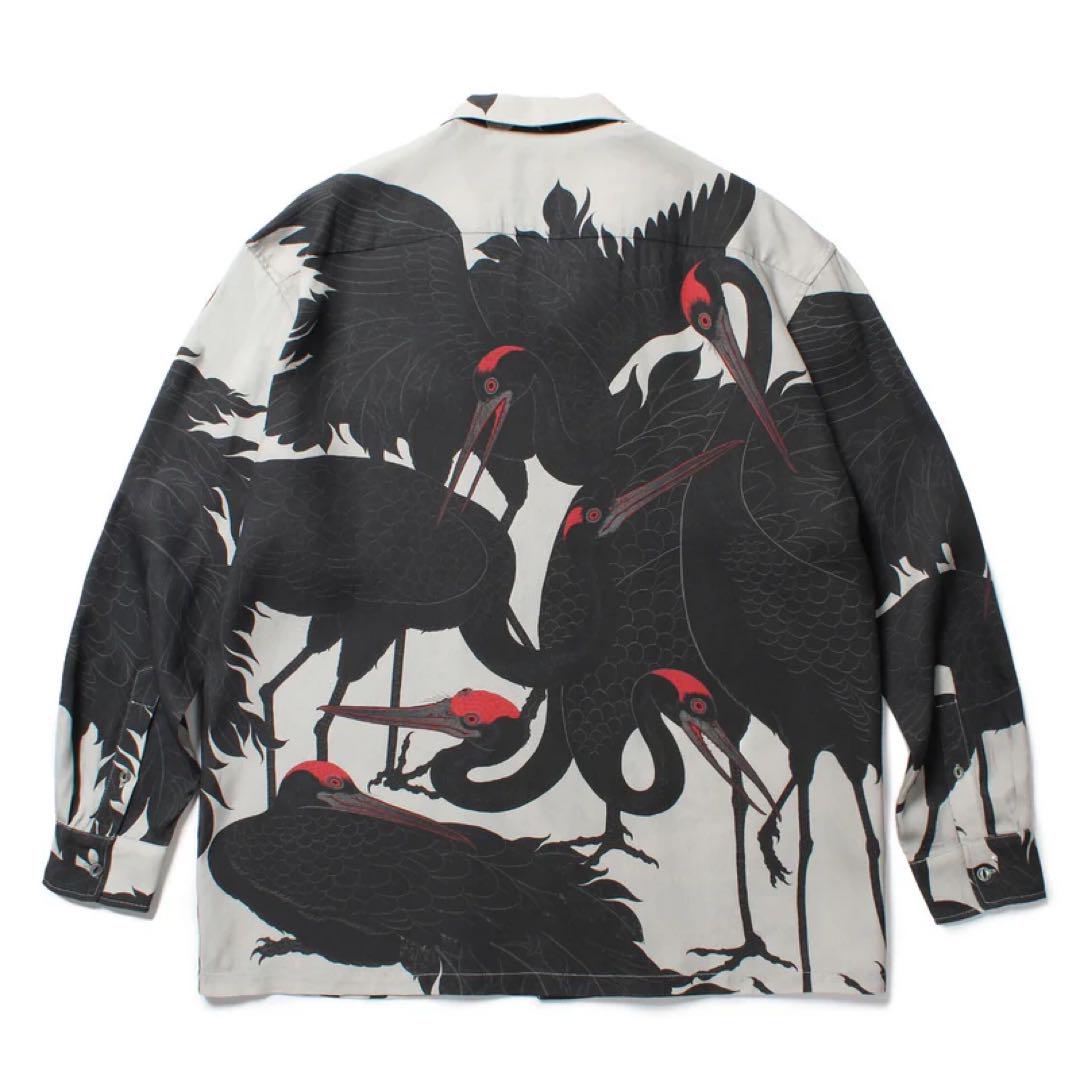 GAKKIN × BUDSPOOL 渦軍鶏 HAWAIIAN SHIRT(XL) GAKKIN × BUDSPOOL 渦軍鶏 L/S HAWAIIAN SHIRT – GXX