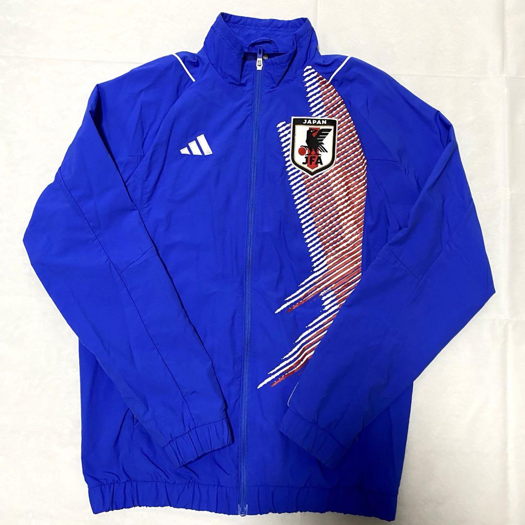 【美品】サッカー日本代表 カタールW杯使用モデル トラックジャケットLサイズ