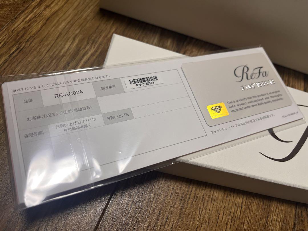 美品　ReFa ストレートヘアアイロン ホワイト