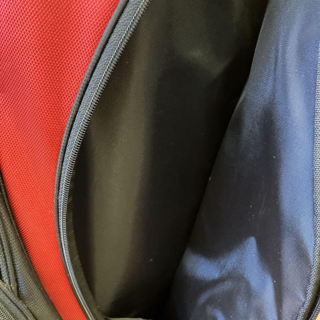 テーラーメイド TaylorMade ゴルフバッグ 黒/赤 キャディバッグ 収納
