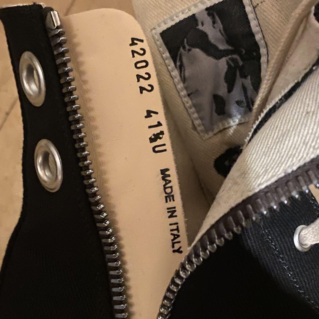 RICK OWENS DRKSHDW SNEAKERS 41.5 ラモーンズ
