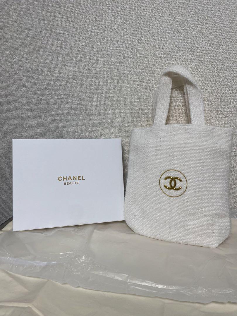 シャネル　ノベルティ　トートバッグ CHANEL シャネル ノベルティ トートバッグ ブラック系 美品 商品