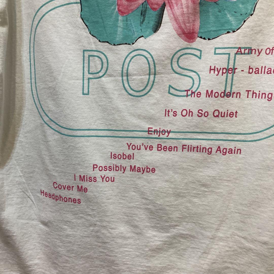 希少 USA製 シングルステッチ Bjorne ビョーク POST Tシャツ