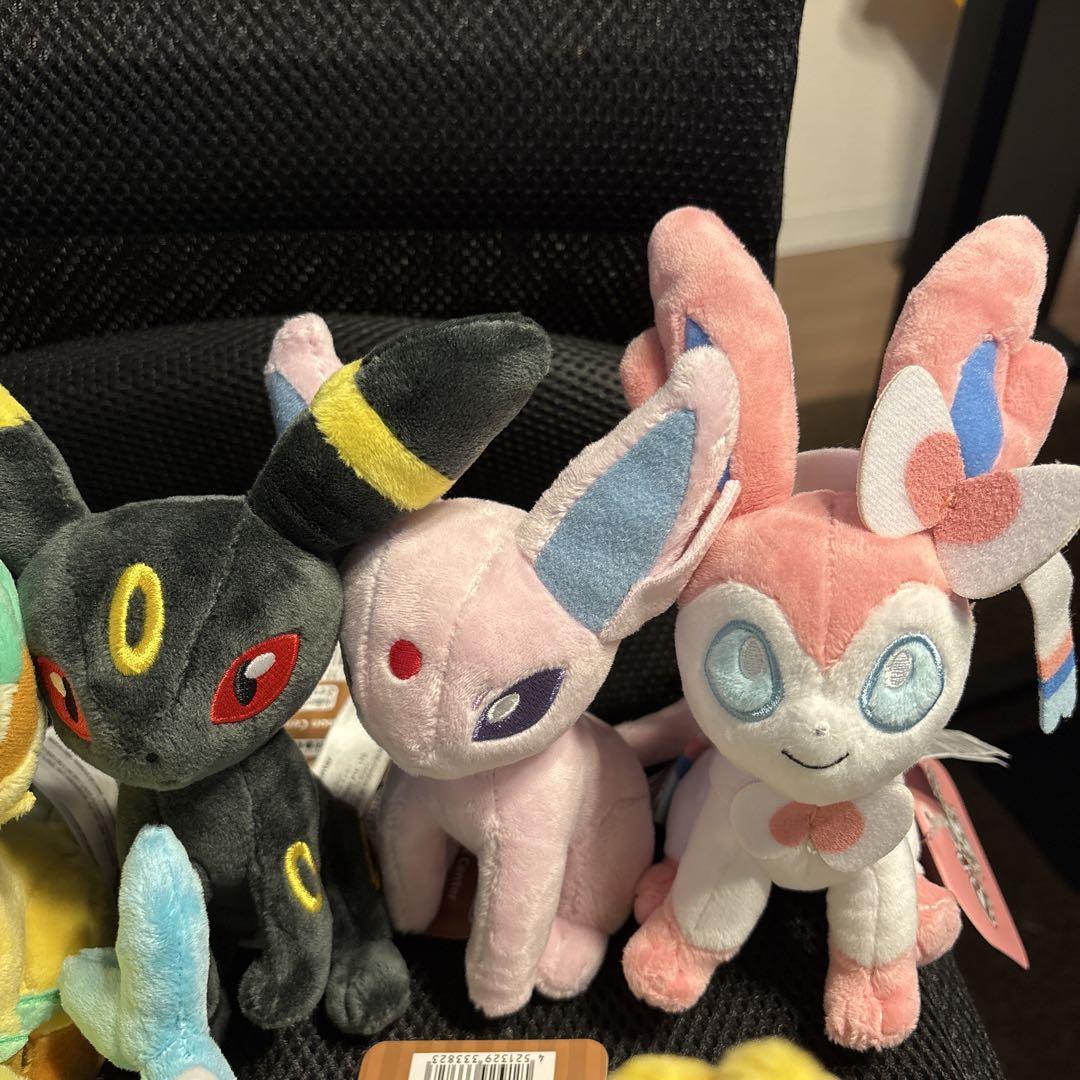 【新品・タグ付】ポケモンフィット ブイズ 9体 コンプリートセット ぬいぐるみ 【新品・タグ付】ポケモンフィット ブイズ 9体 コンプリートセット ぬいぐるみ
