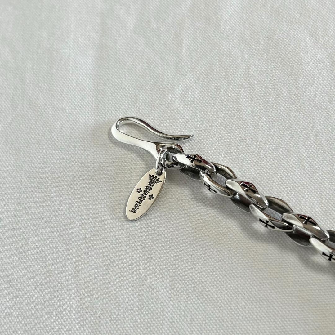 【未使用】ソウルフェティッシュ ゴシック クロス ブレスレット シルバー925