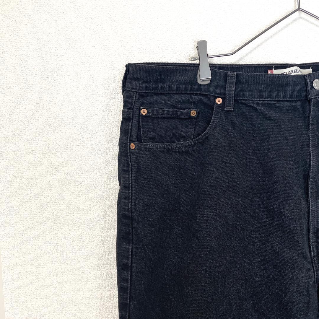 リーバイス550 Levis W44 ブラックデニム 黒 00sパンツ 8086