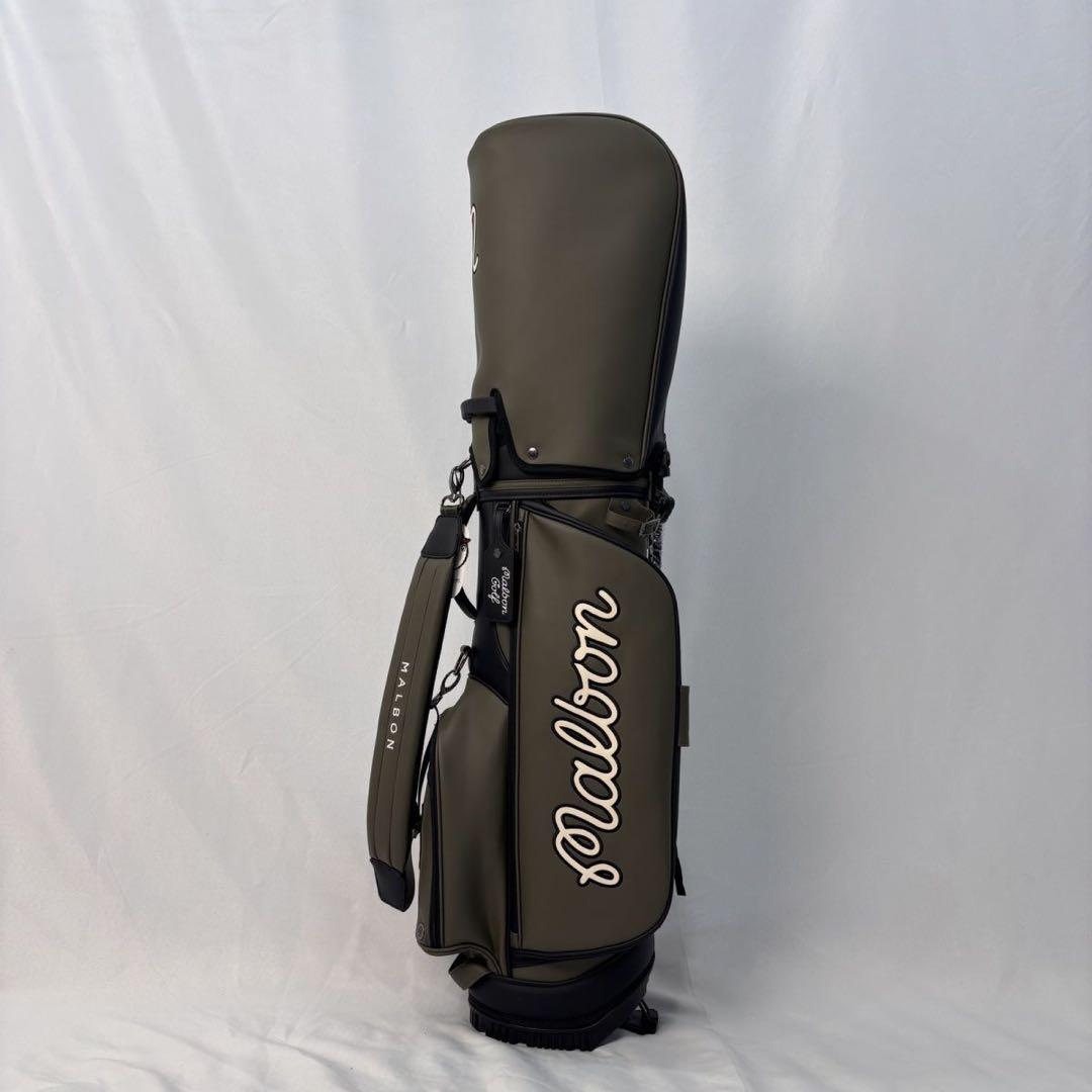 Malbon golf新品マルボンカラーグリーン ゴルフバッグ キャディバッグ Malbon golf マルボンカラーグリーン ゴルフバッグ キャディ