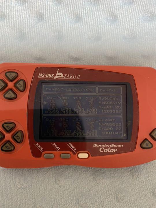 大得価好評 ワンダースワンカラー 本体 ソフト2本 cI3Mn-m75688755051 シャア専用ザクⅡ 得価低価