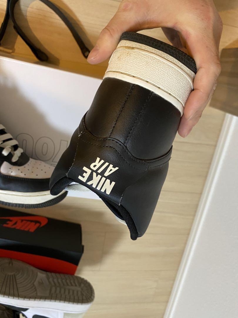 Nike Air Jordan 1 ブラック/ホワイト 27cm 靴