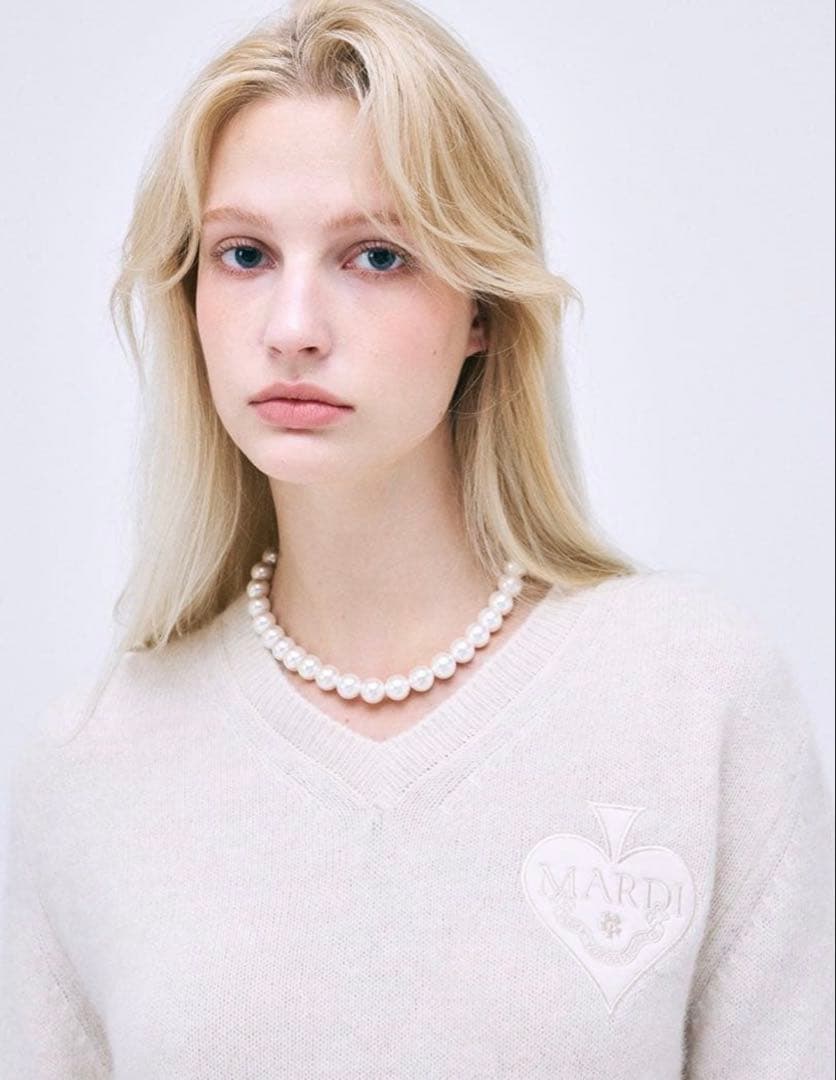 Mardi Mercredi Raccoon スペード　ニット