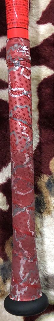 EASTON 赤 バット　83センチ軟式