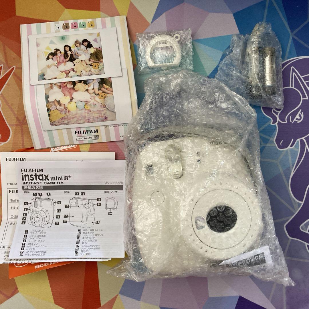 富士フイルム - ★新品未使用★FUJI FILM INSTAX MINI 8+ VANILLA 新品・未使用】FUJI FILM INSTAX MINI 8+ VANILLA