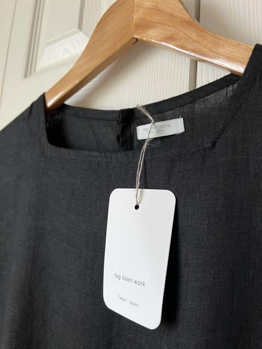 fog linen work ワンピース ティナ ブラック - メルカリ fog linen work ワンピース ティナ ブラック - メルカリ