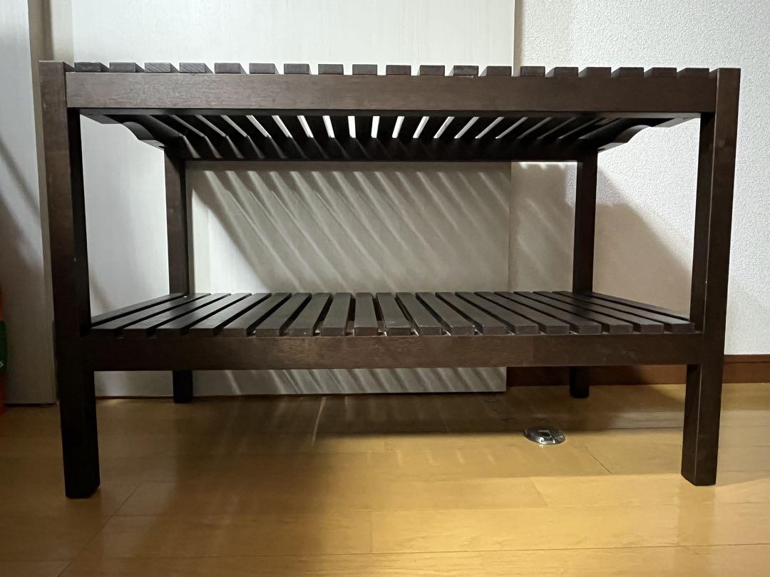 木製ベンチ イケア MOLGER（モルゲル）