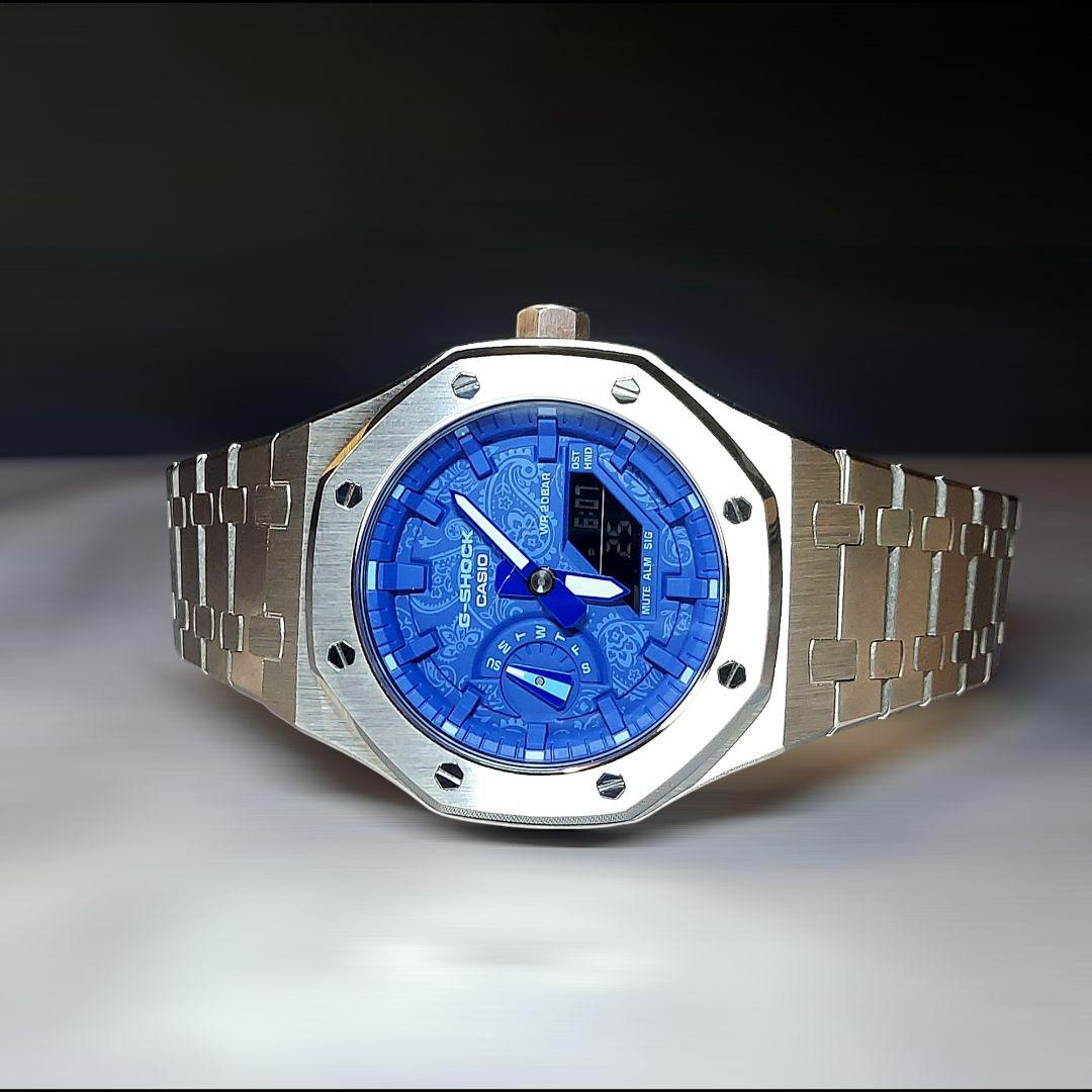 シルバーフルメタルカスタム カシオーク