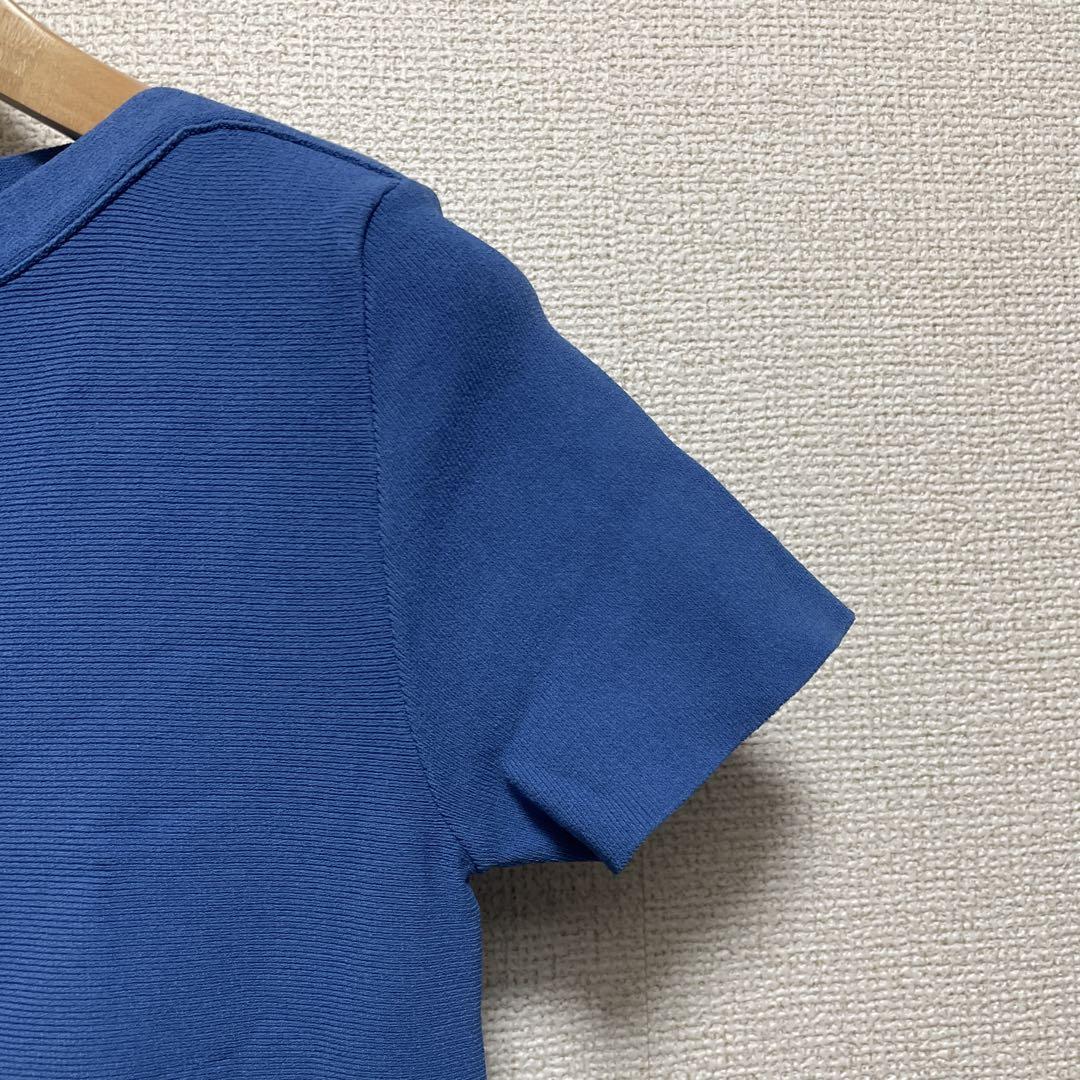 美品 ロベルトコリーナ ROBERTO COLLINA 半袖 ニット カットソー