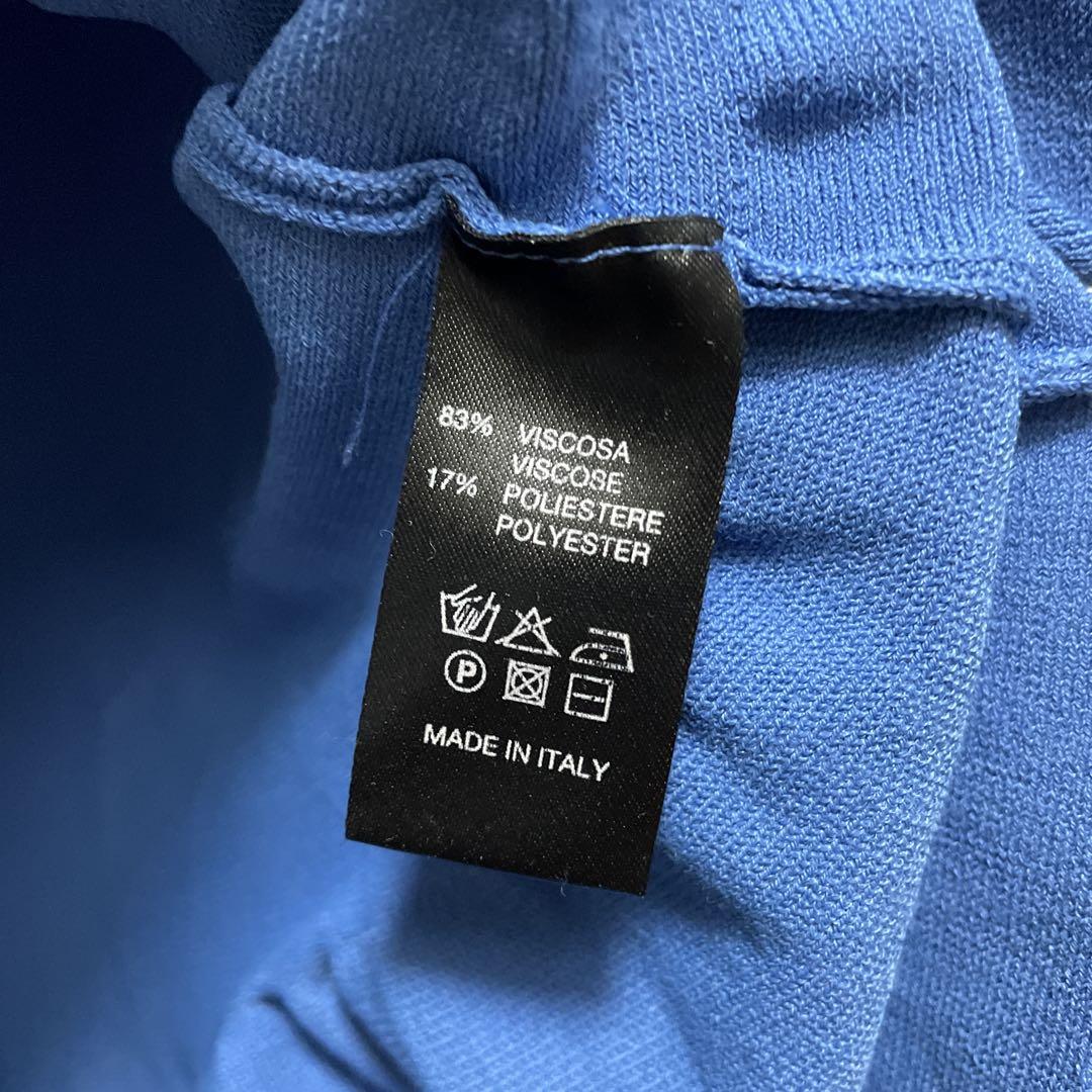 美品 ロベルトコリーナ ROBERTO COLLINA 半袖 ニット カットソー