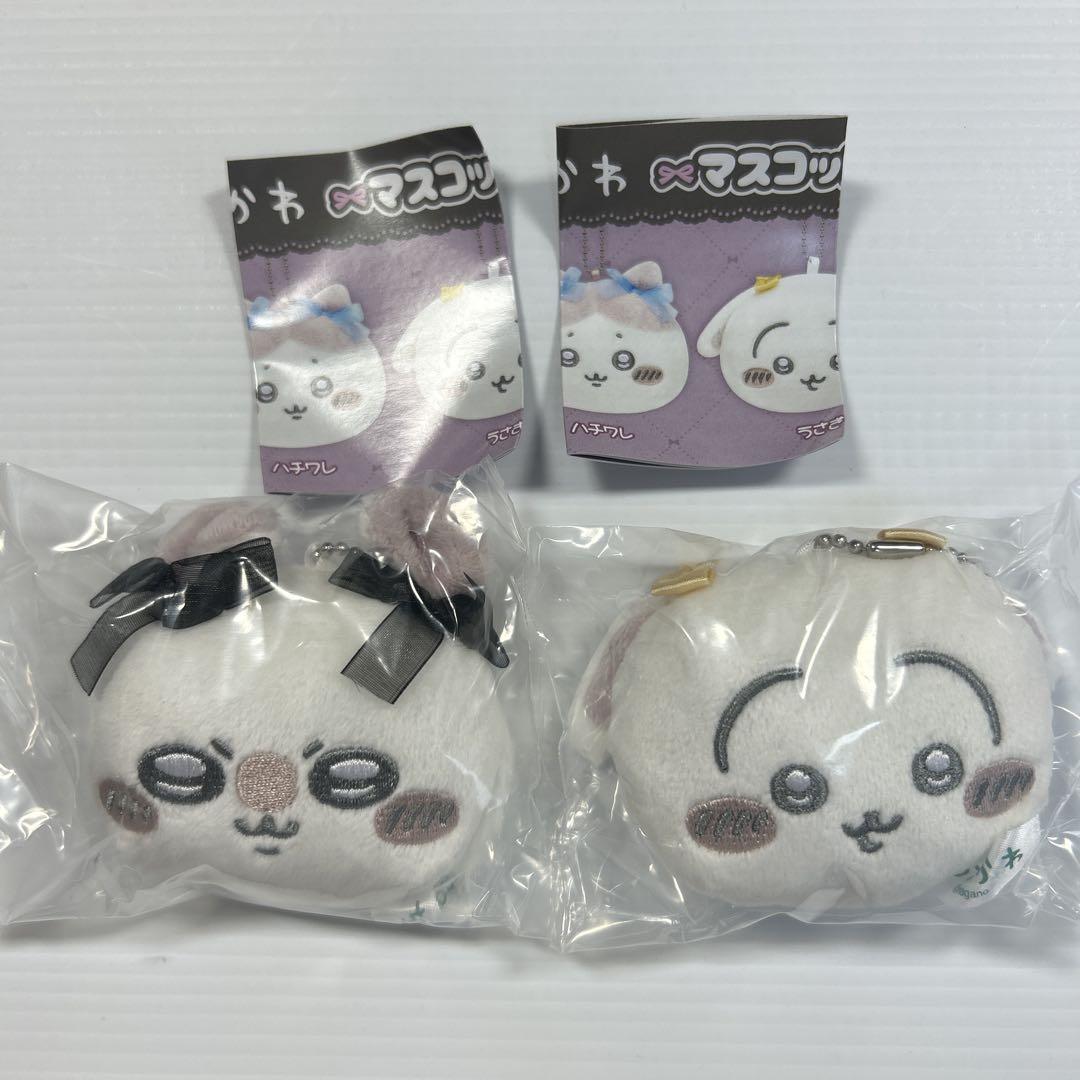 新品未開封 ちいかわ マスコットミラー リボン モモンガ うさぎ