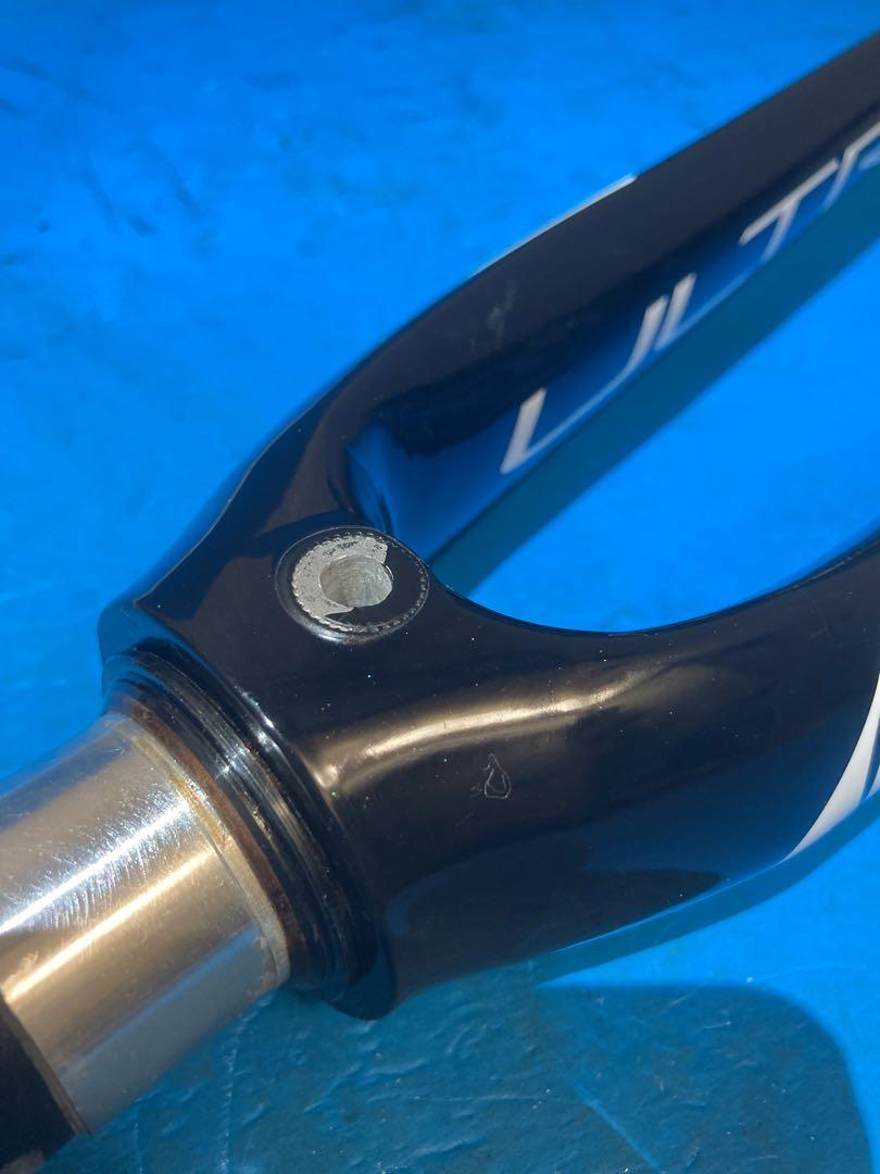 ☆cannondale CAAD8 カーボンフロントフォーク ヘッドパーツ付