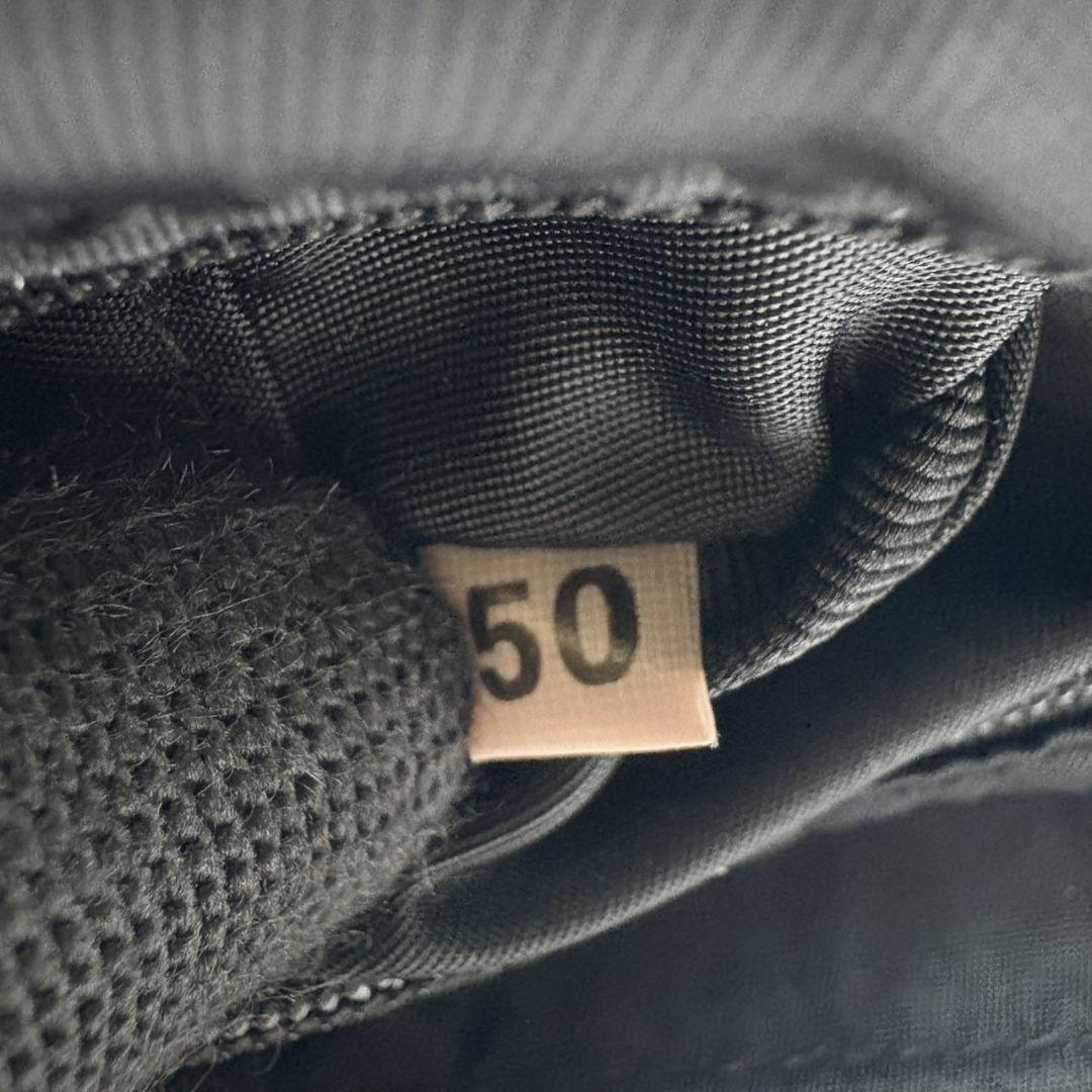 531 美品 PRADA 三角ロゴ ハンドバッグ 黒 qu5