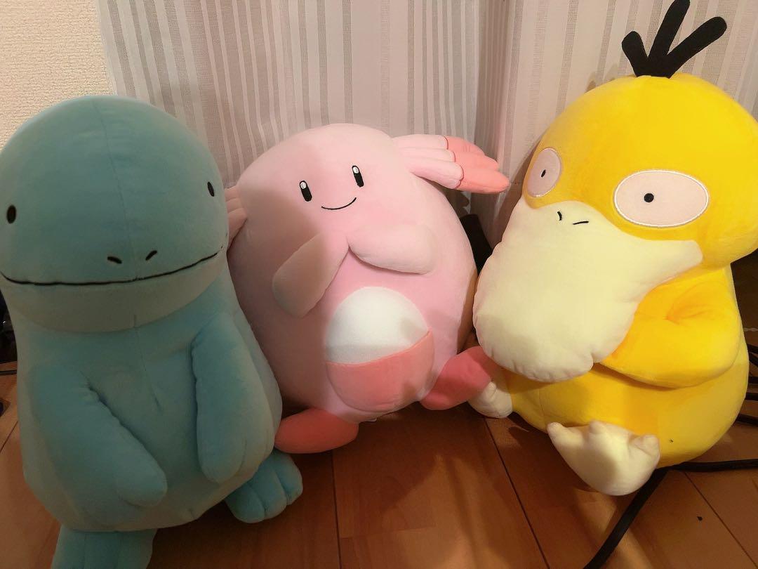 めちゃもちっとぬいぐるみセット ヌオードオーコダック ポケットモンスター めちゃもふぐっと ぬいぐるみ コダック