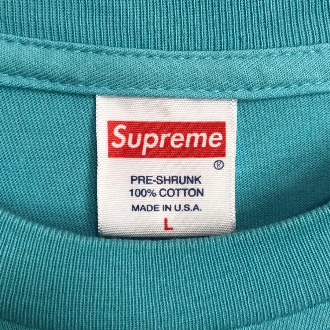 即完売モデルLサイズ】Supreme センターロゴ 猿人 入手困難 Tシャツ