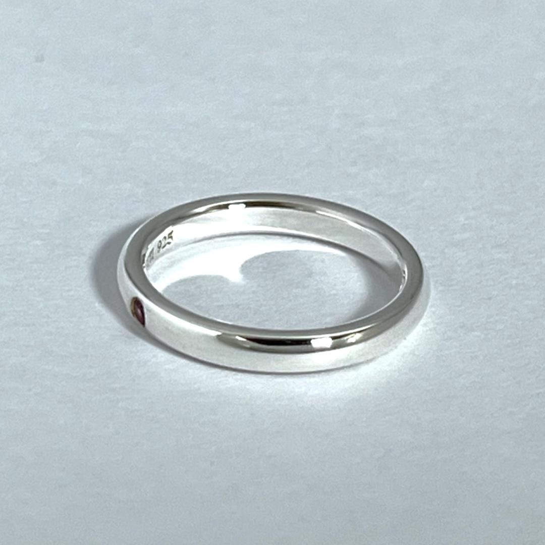 ユーズド品】TIFFANY Ruby Stacking Band ＊526