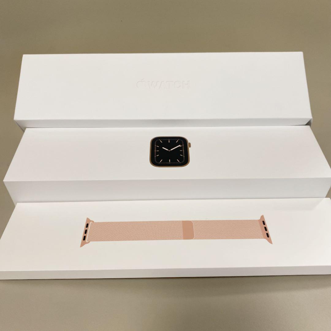 ゴールド 最終値下げ Apple Watch series5 44mm LErY7-m75699874754 ステンレス