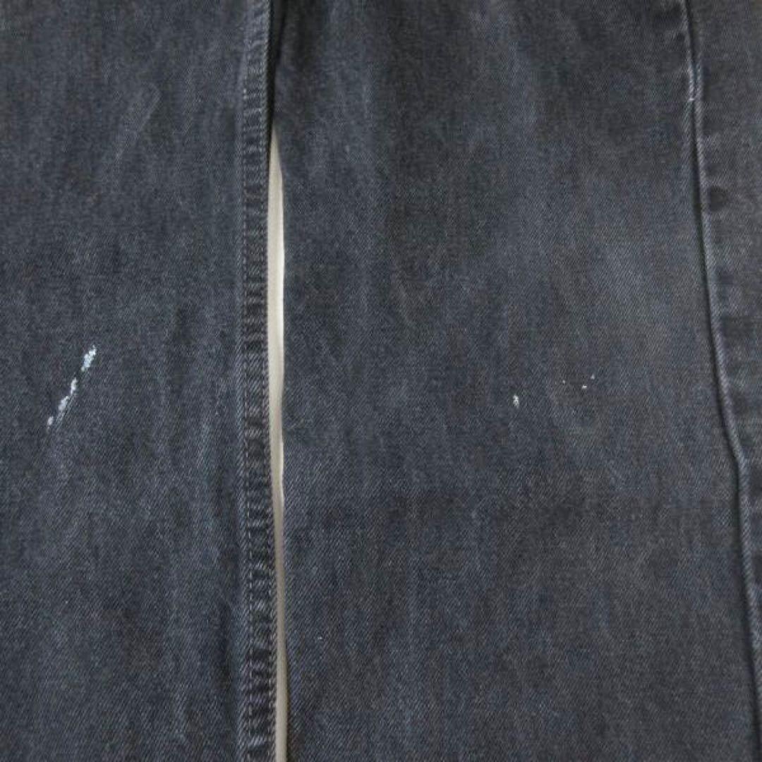 1998年製USA製 リーバイス505 後染めブラック ジーンズ W32 L30