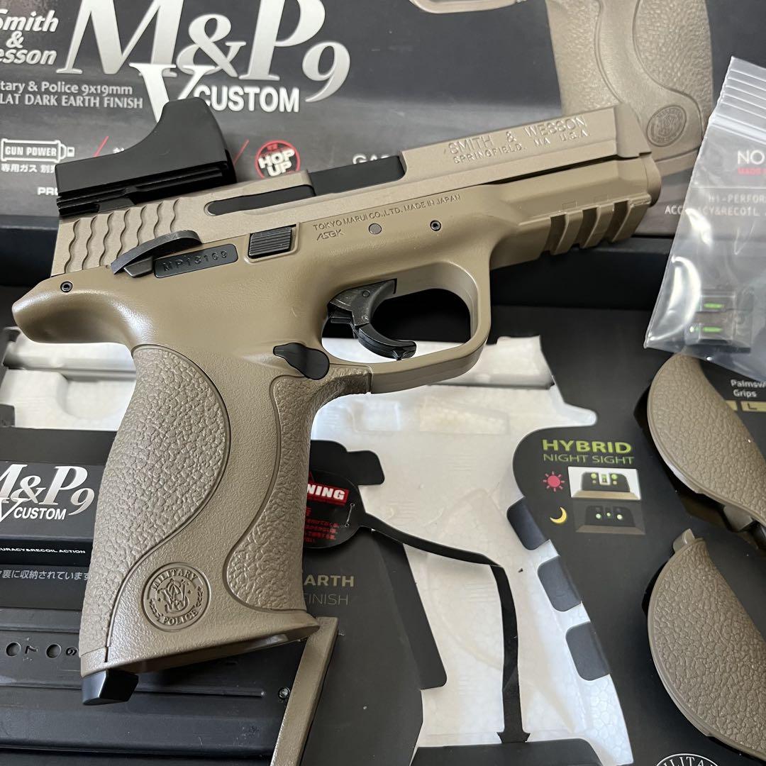東京マルイ M&P9 V CUSTOM マイクロプロサイト付き ガスガン