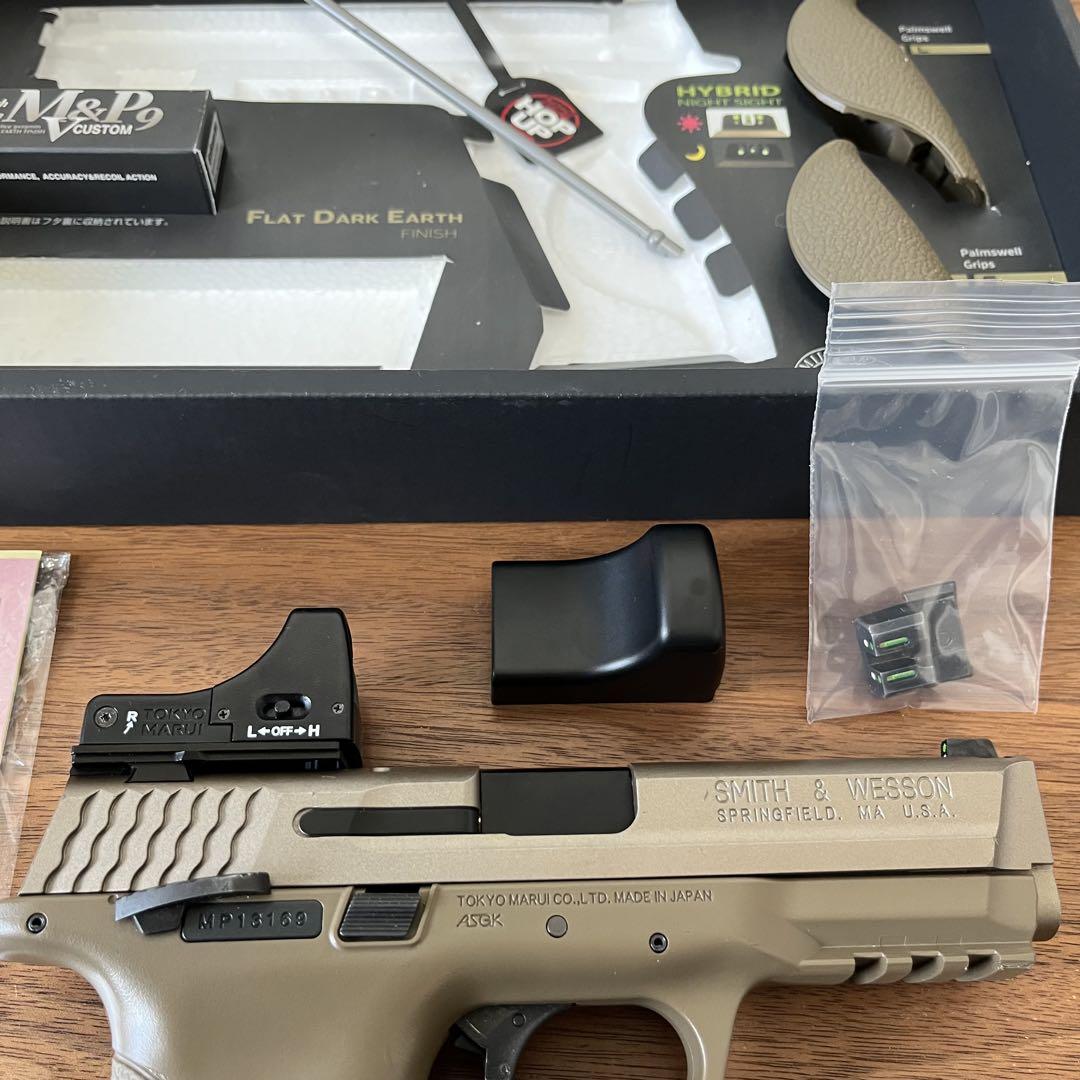 東京マルイ M&P9 V CUSTOM マイクロプロサイト付き ガスガン