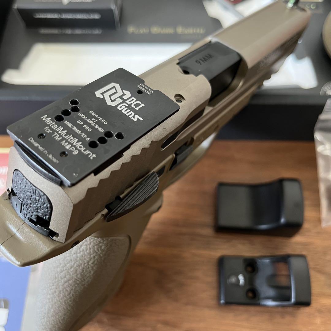 東京マルイ M&P9 V CUSTOM マイクロプロサイト付き ガスガン