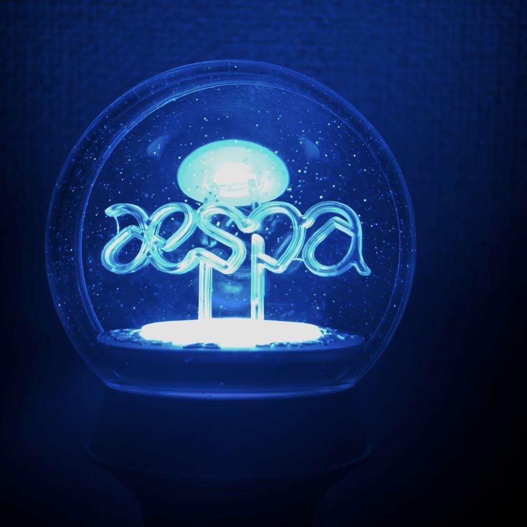 aespa ペンライト ファンミ 銀テ 入場特典