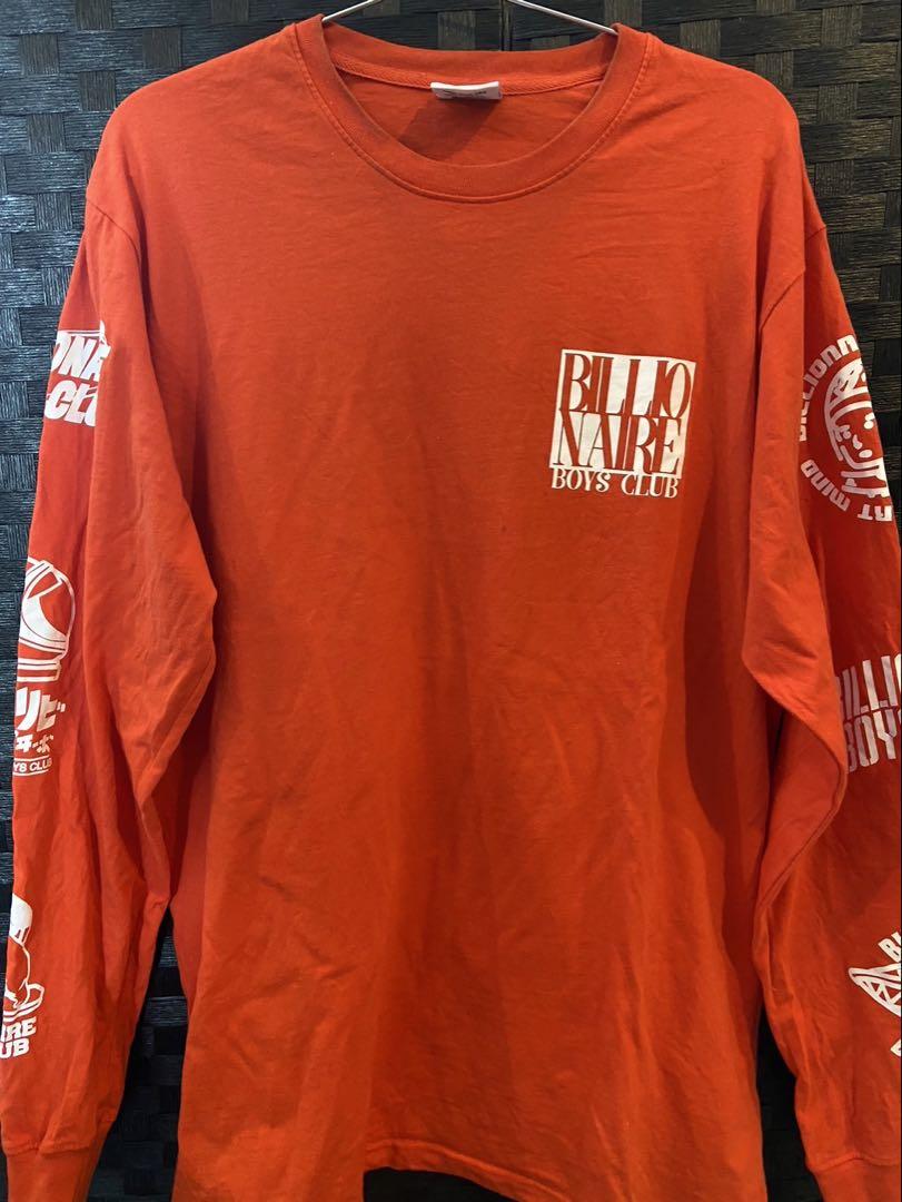 K@ BILLIONAIRE BOYS CLUB オレンジロングTシャツ　長袖
