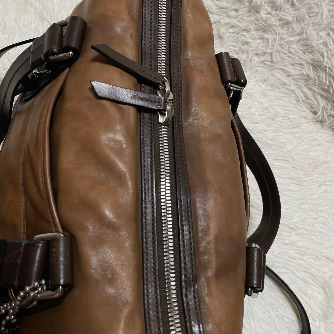 コーチ ボストンバッグ クラークソン 2way ショルダー