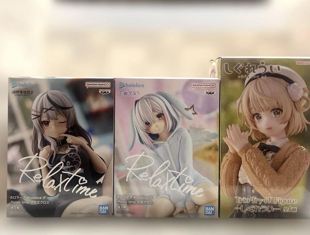 BANPRESTO - ホロライブ Relax time 沙花叉クロヱ フィギュアの