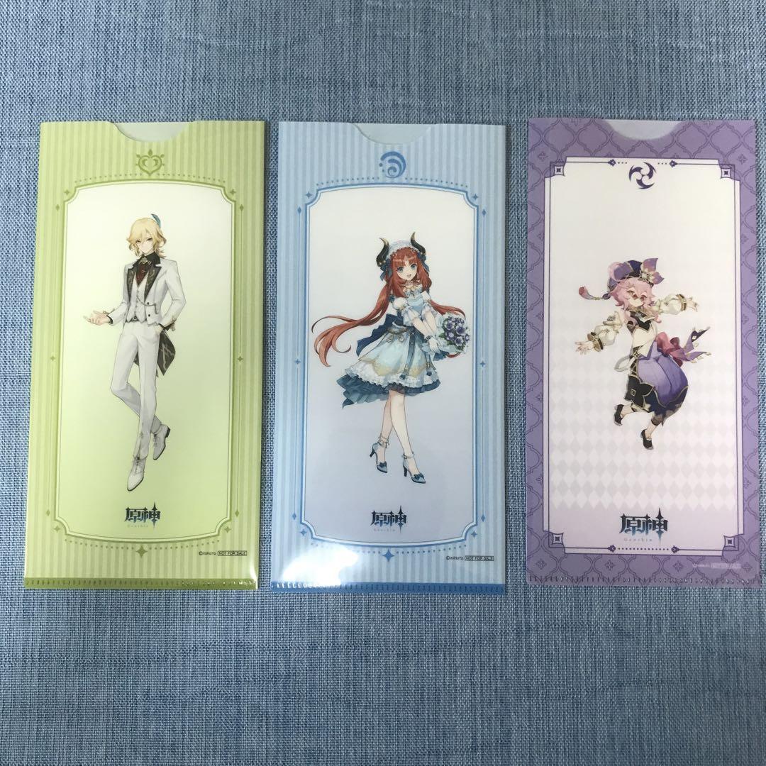 原神　GIGO　チケットファイル　特典　コンプ　アルハイゼン　ニィロウ　カーヴェ 原神GiGO限定チケットファイル カーヴェ ニィロウ ドリー - メルカリ