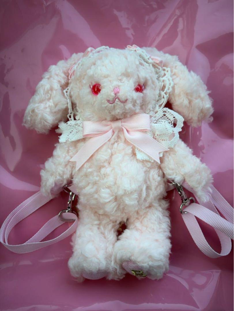 BABY うさくみゃリュックミニミニ ピンク×ピンク Pink×Pink