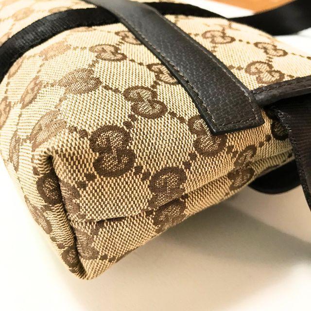 【未使用品】GUCCIウエストポーチ☆ショルダーバッグ☆袋付き♪
