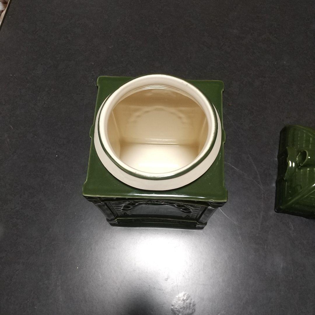 ダークグリーン 保存容器