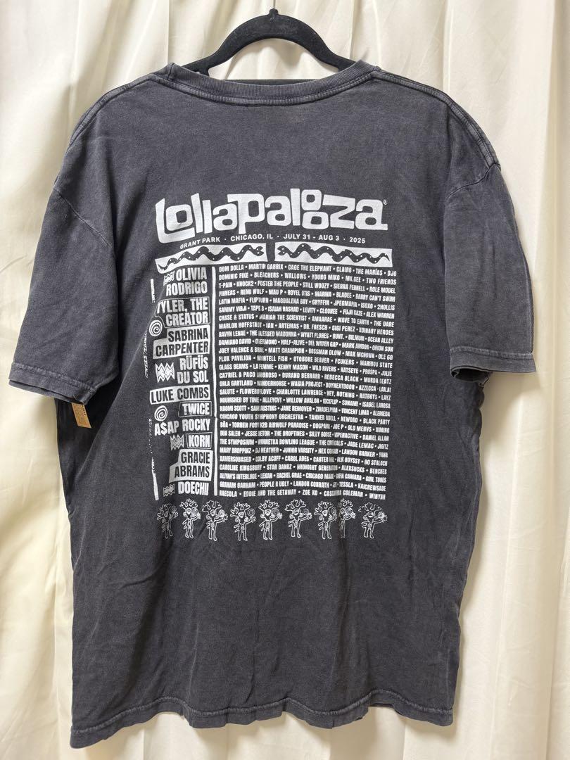 Lollapalooza 2025 Tシャツ TWICE 藤井風 Lollapalooza 2025 Tシャツ 藤井風 TWICE Lサイズ