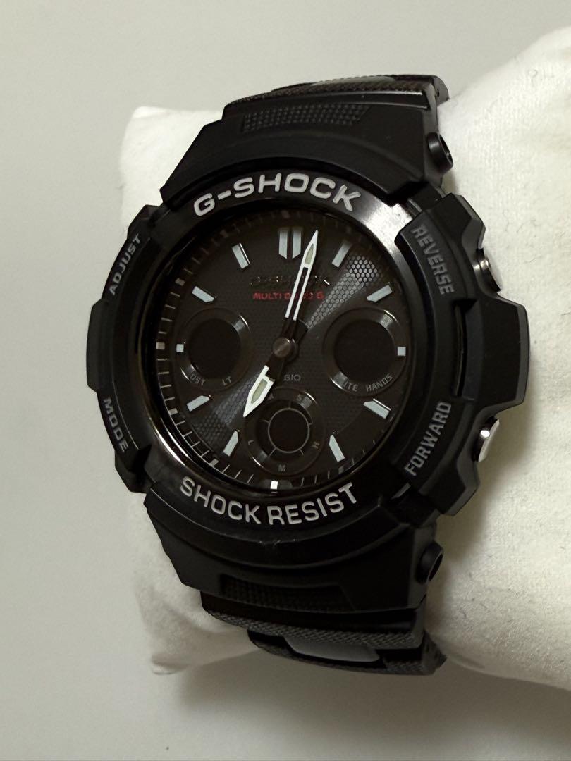 カシオG-SHOCK メタルコア　AWG-M100SBC-1AJF ベルト短め