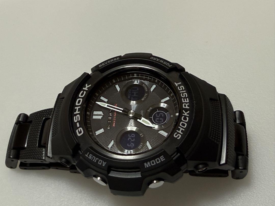 カシオG-SHOCK メタルコア　AWG-M100SBC-1AJF ベルト短め
