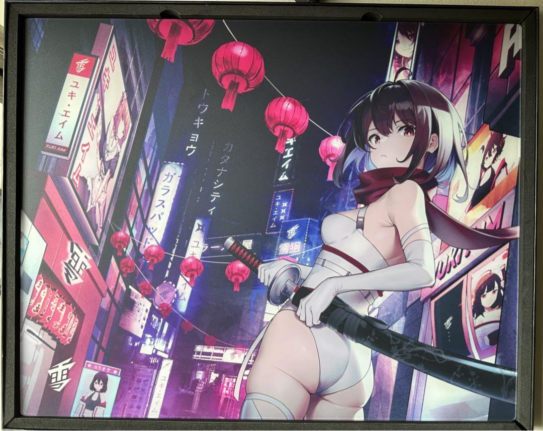 ユキエイム ガラスマウスパッド2024