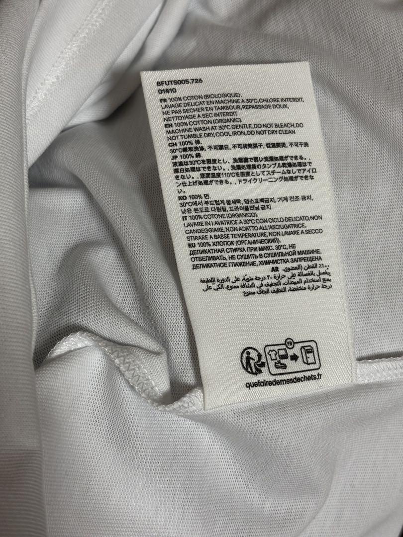 ami ハート刺繍 Tシャツ 白
