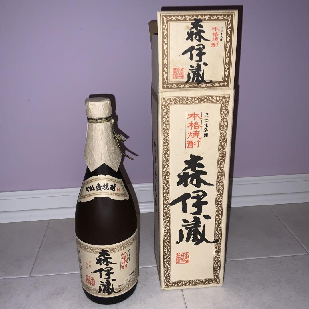 森伊蔵 本格焼酎 専用箱付き　720ml 箱に汚れあり　未開封品