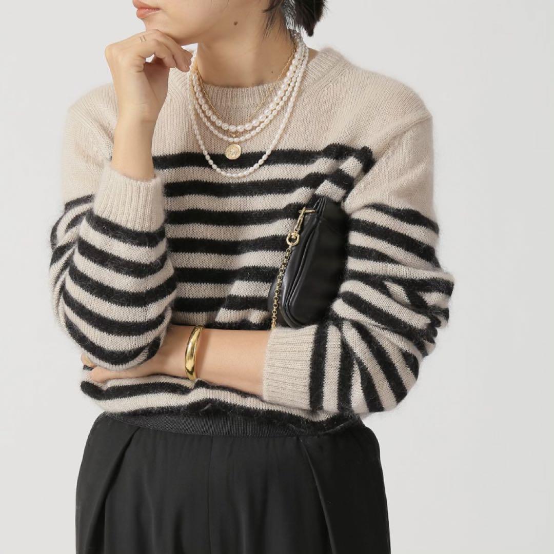 極美品✨】ドゥーズィエムクラス MUSE ふわふわ モヘヤプル 極美品✨】ドゥーズィエムクラス MUSE ふわふわ モヘヤプル