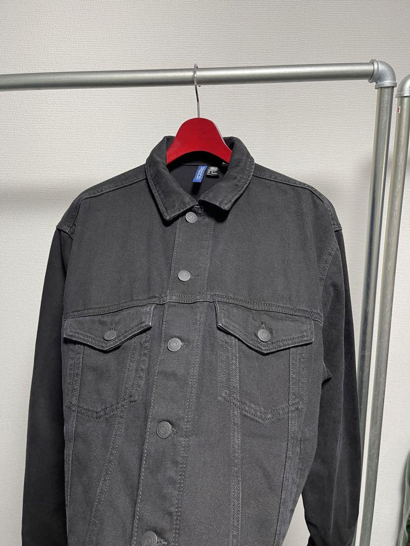 ＰｏｓｔＭａｌｏｎｅポストマローン×Ｈ＆Ｍコラボブラックデニムジャケット　M