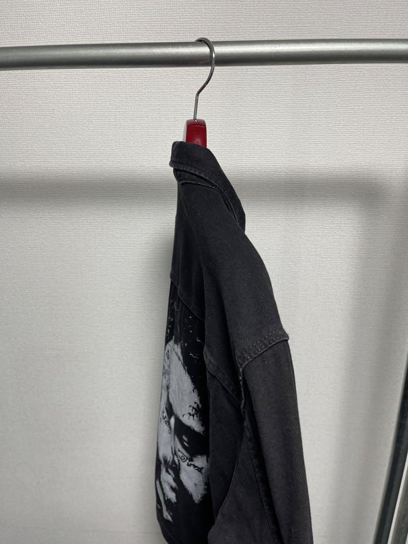 ＰｏｓｔＭａｌｏｎｅポストマローン×Ｈ＆Ｍコラボブラックデニムジャケット　M