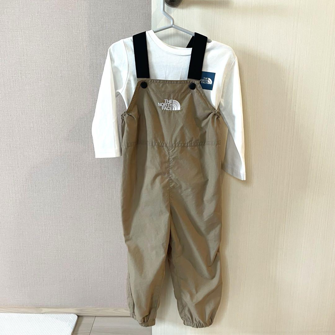 ザノースフェイス フィールドビブ　ロンT 90cm